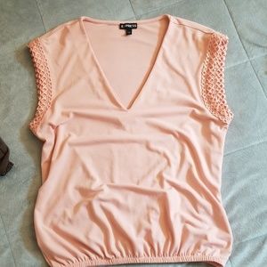 Express Green and Pink Blouses